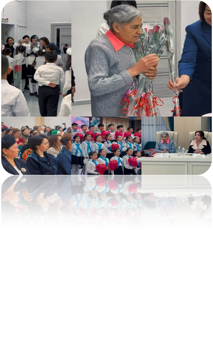 Мектебімізде  І Аналар форумы өтті.Форумға Қазақстанның еңбек сіңірген қайреткері , тіл жанашыры, филалогия ғылымдарының докторы, профессор Осман Асылы Әлиқызы арнайы қонақ ретінде шақырылды