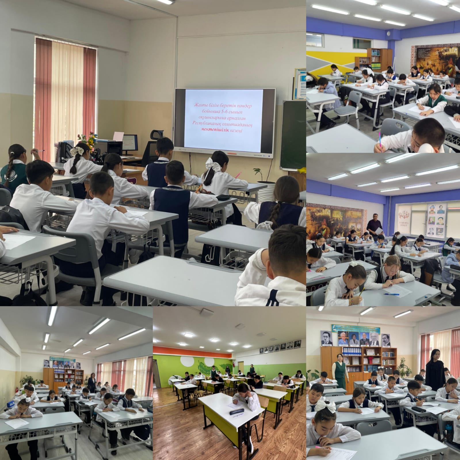 Мектепшілік пәндік олимпиадалар